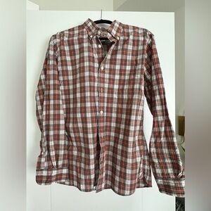 Brooks Brothers Red Fleece Button Down Shirt